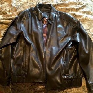NWOT Marc New York Mens Leather Jacket